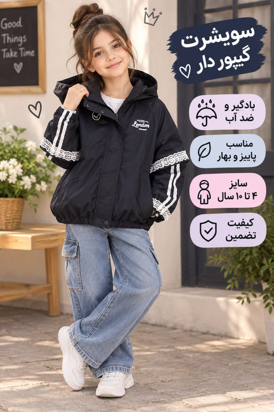 سوييشرت گيپور دار